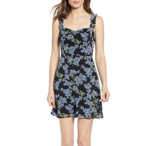 ALL IN FAVOR Stella Ruffle Strap Minidress sz M